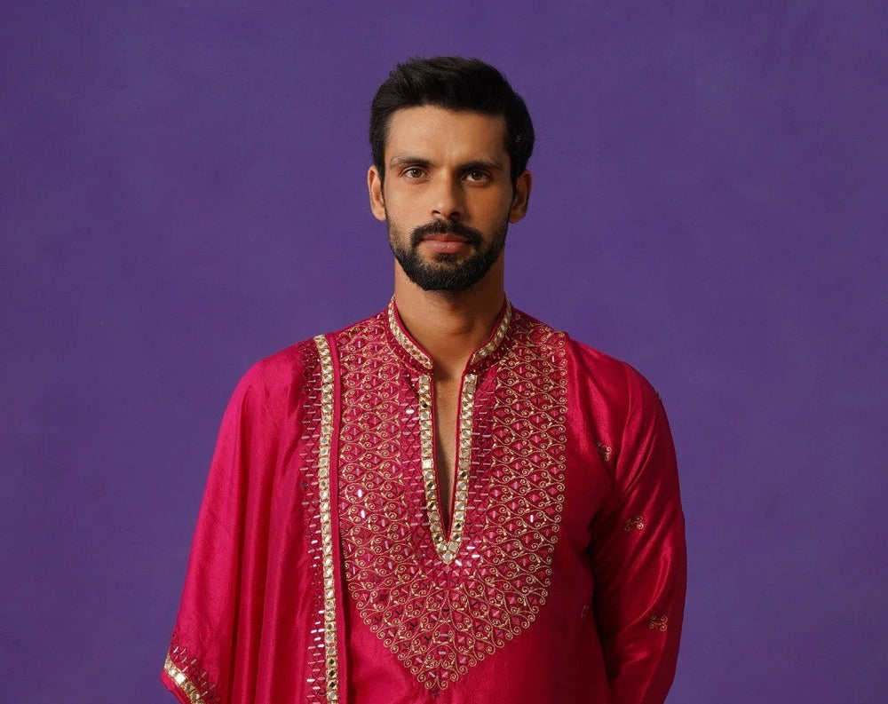 Mirror Work Kurta